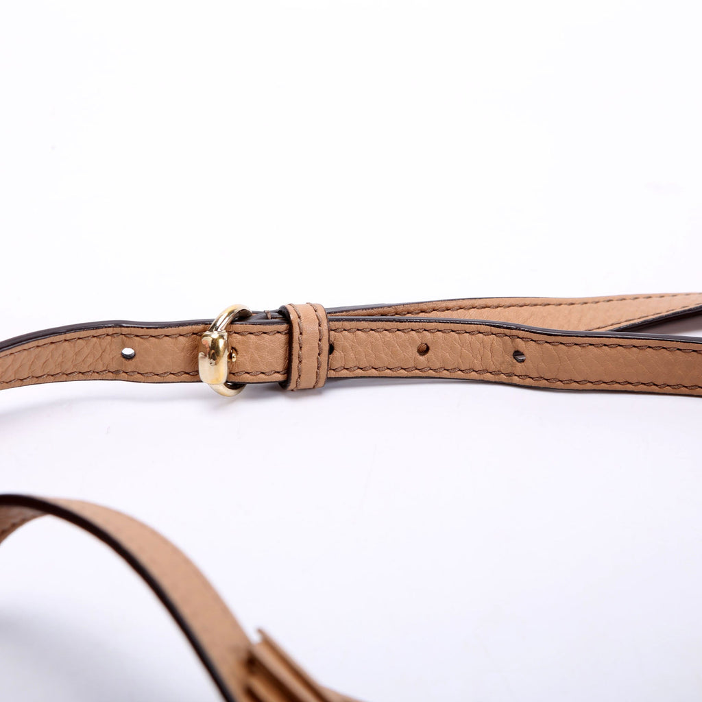 Gucci 308364 Soho Disco Crossbody Nude