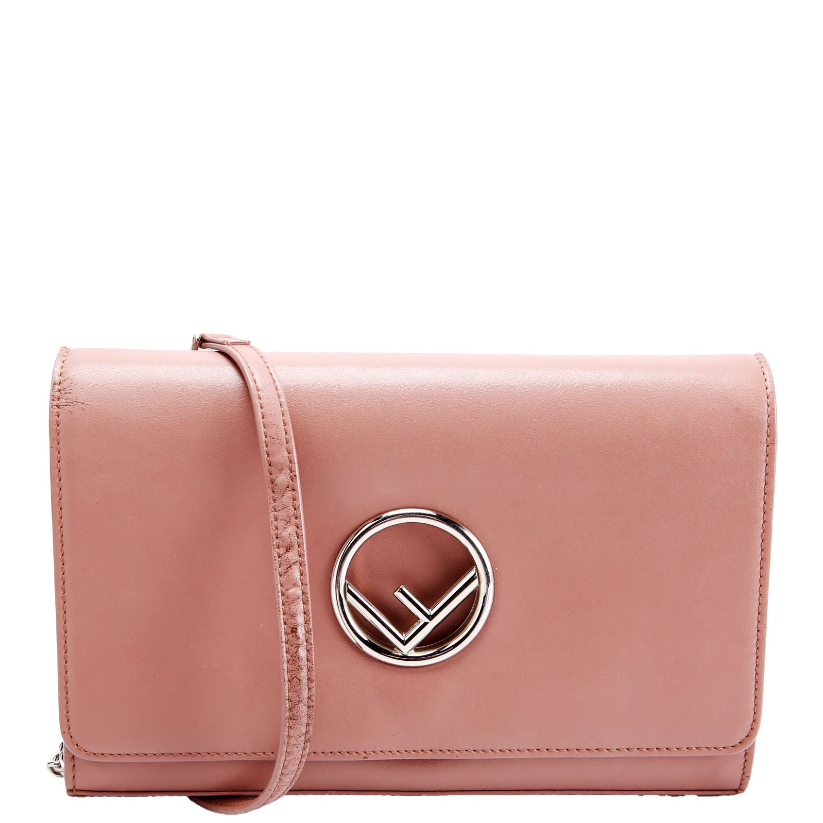 Fendi 8BS004 F is Fendi Wallet On Chain Mauve