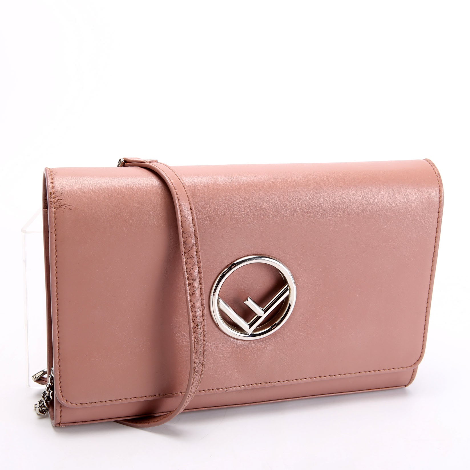 Fendi 8BS004 F is Fendi Wallet On Chain Mauve