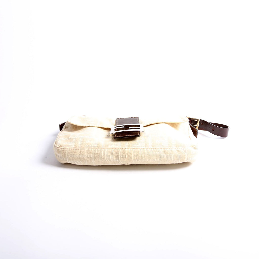 Baguette FF Zucca Vintage Beige