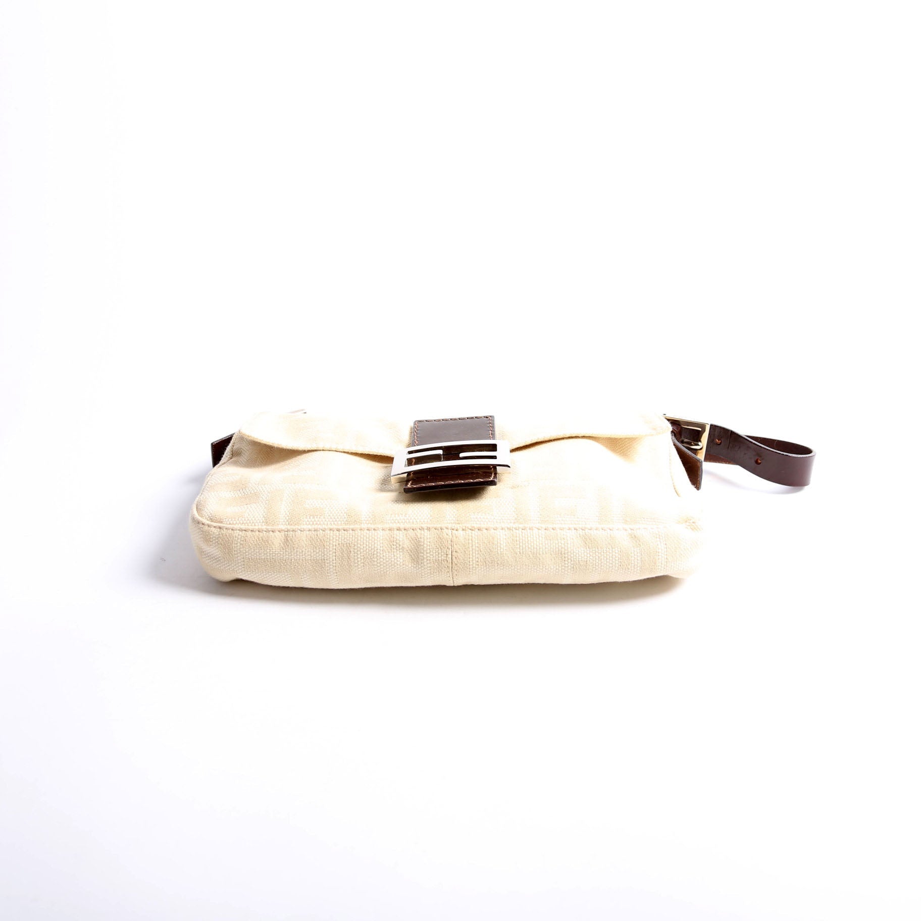 Baguette FF Zucca Vintage Beige