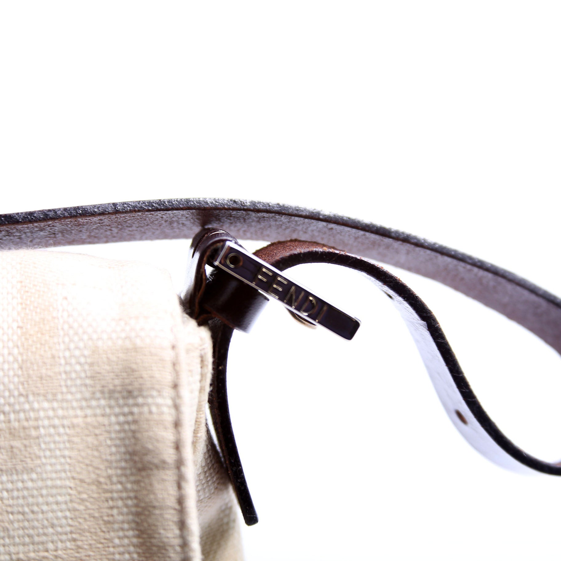 Baguette FF Zucca Vintage Beige