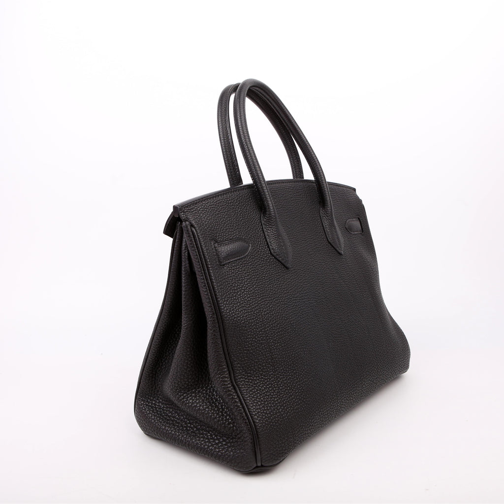 Hermes Birkin 30 Togo 2002 Black/Gold