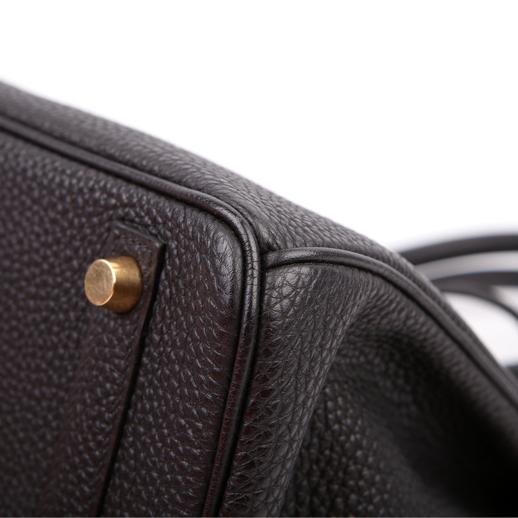 Hermes Birkin 30 Togo 2002 Black/Gold