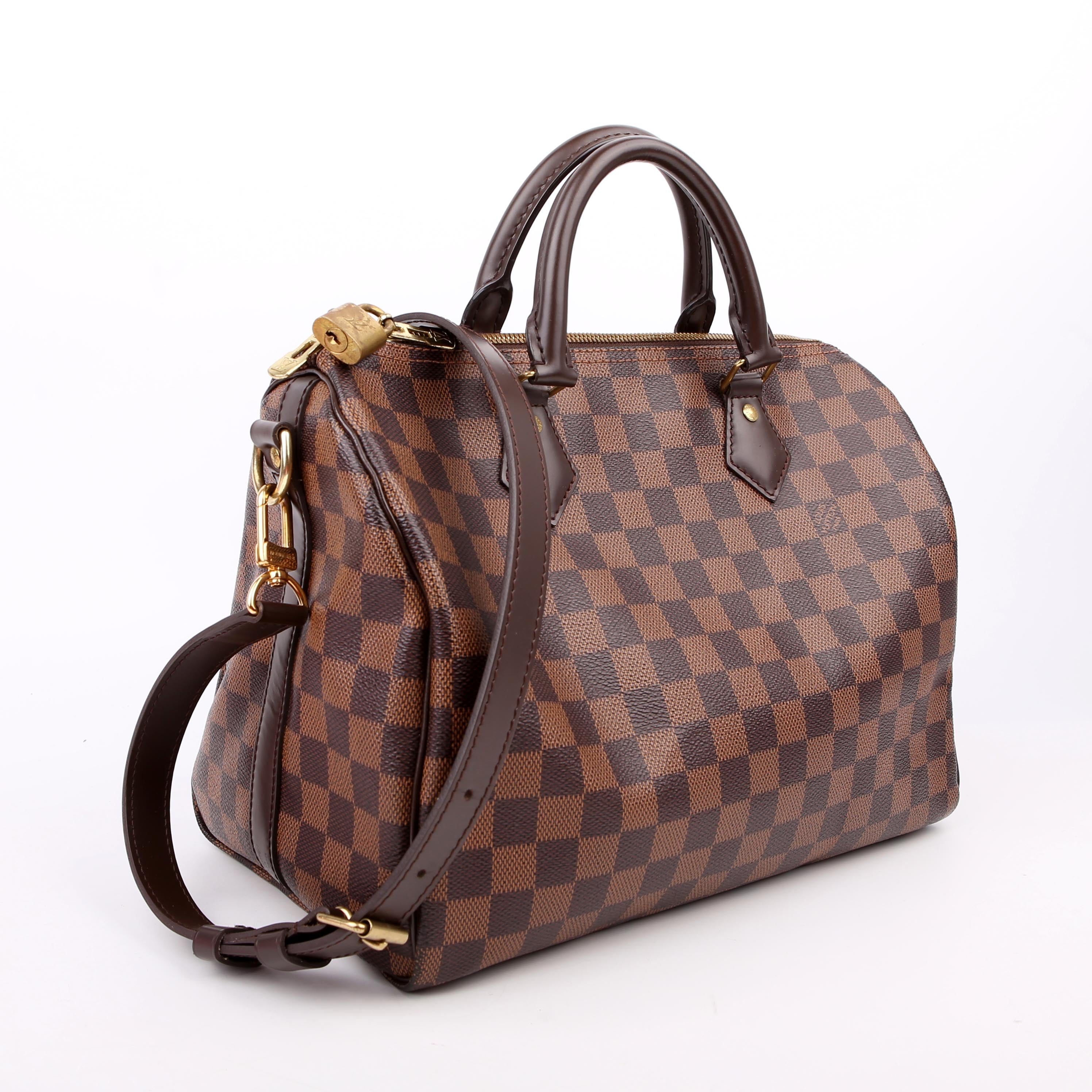 Speedy 30 Bandouliere Damier Ebene