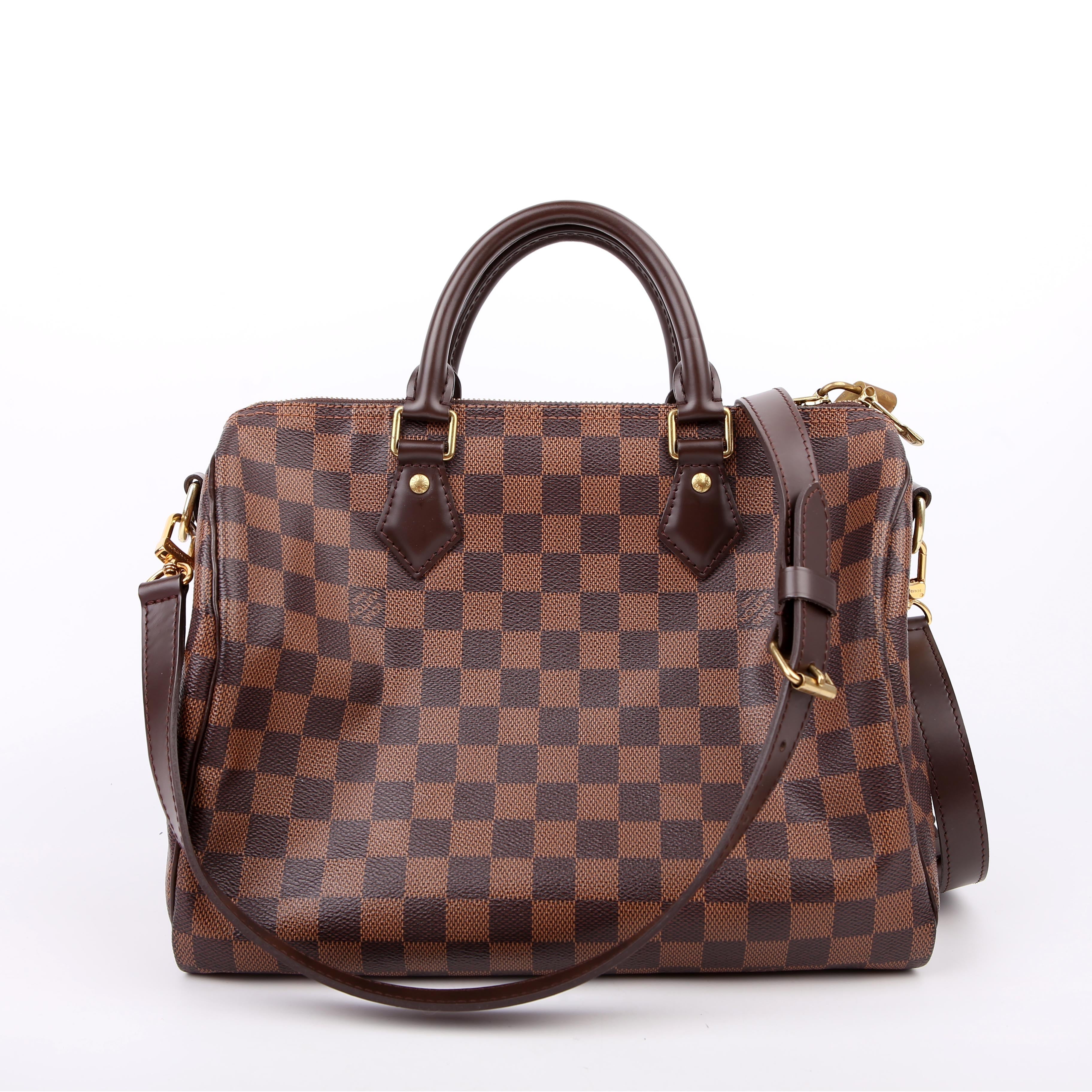 Speedy 30 Bandouliere Damier Ebene