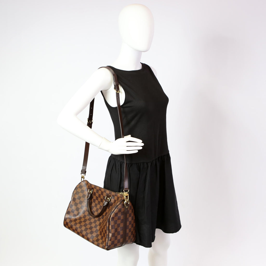 Speedy 30 Bandouliere Damier Ebene
