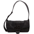 Gucci 767226 Aphrodite Monochrome Small Shoulder Black