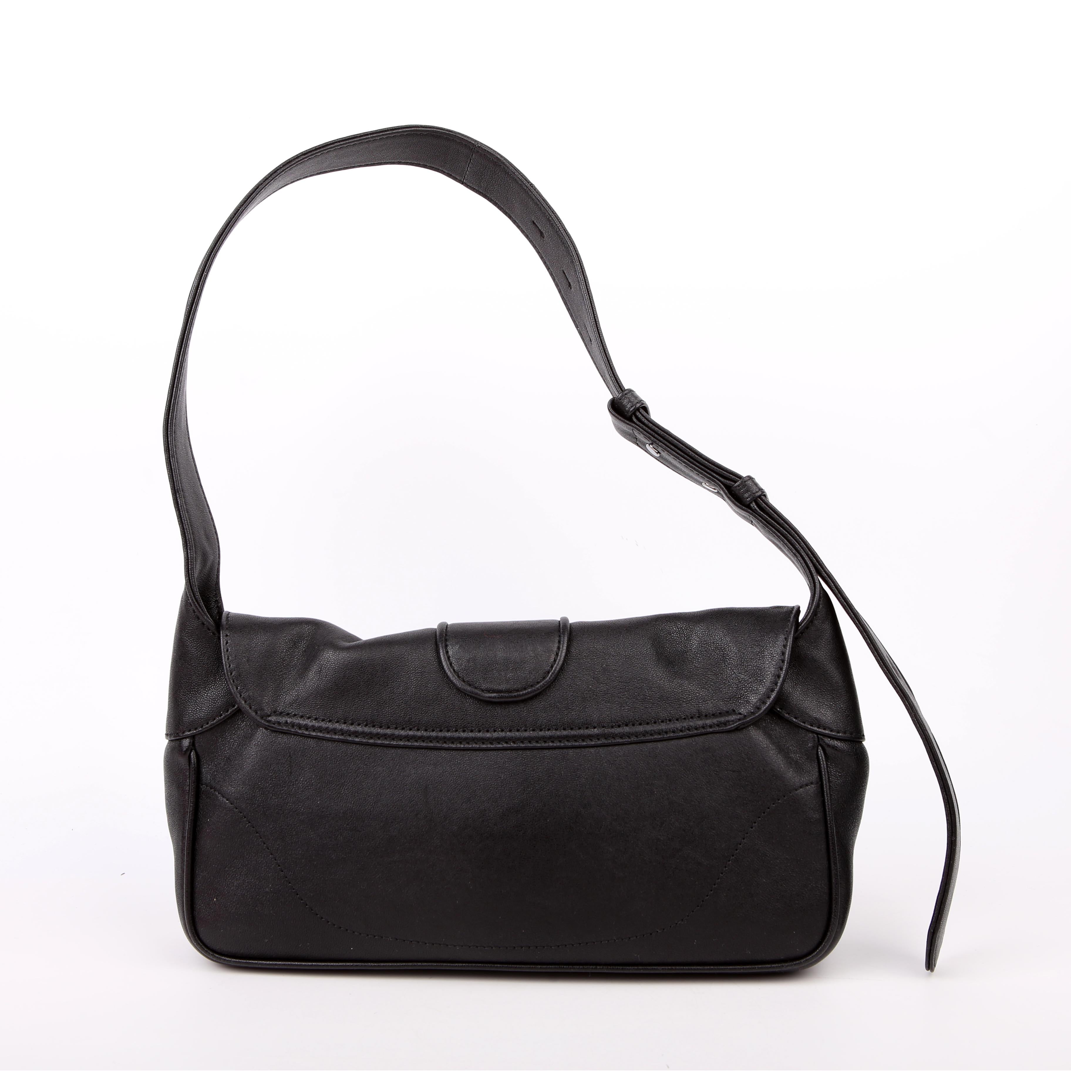 Gucci 767226 Aphrodite Monochrome Small Shoulder Black