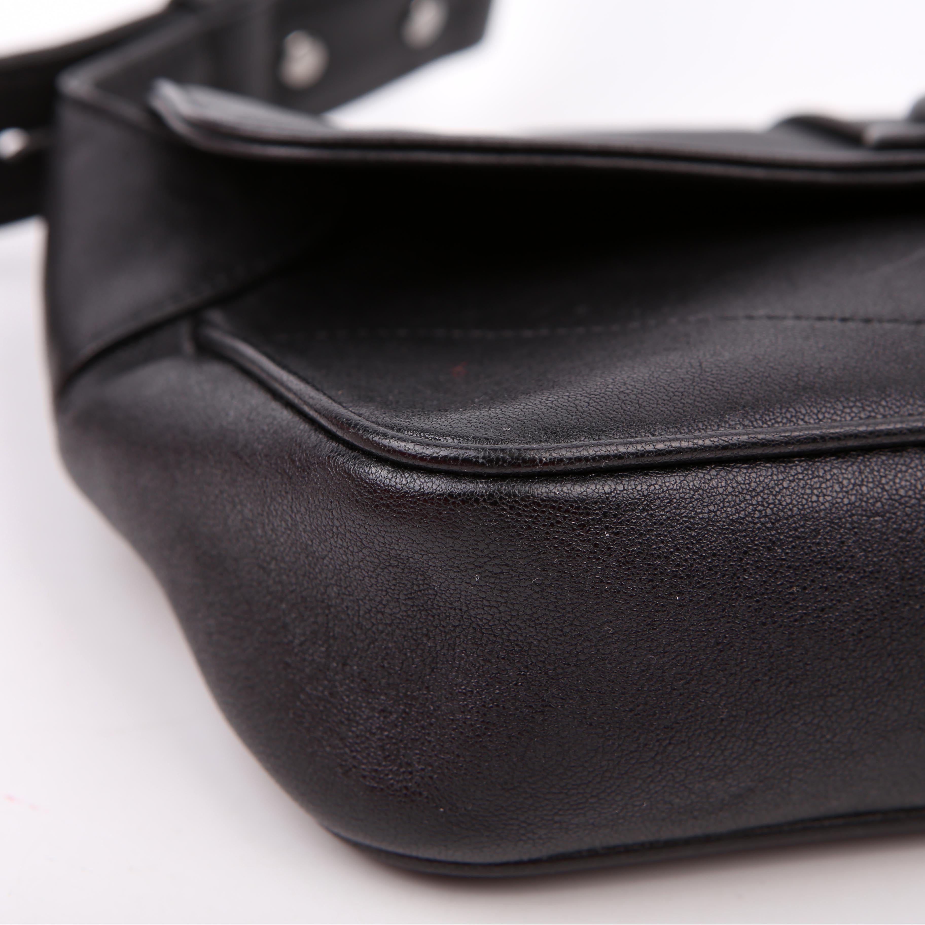 Gucci 767226 Aphrodite Monochrome Small Shoulder Black