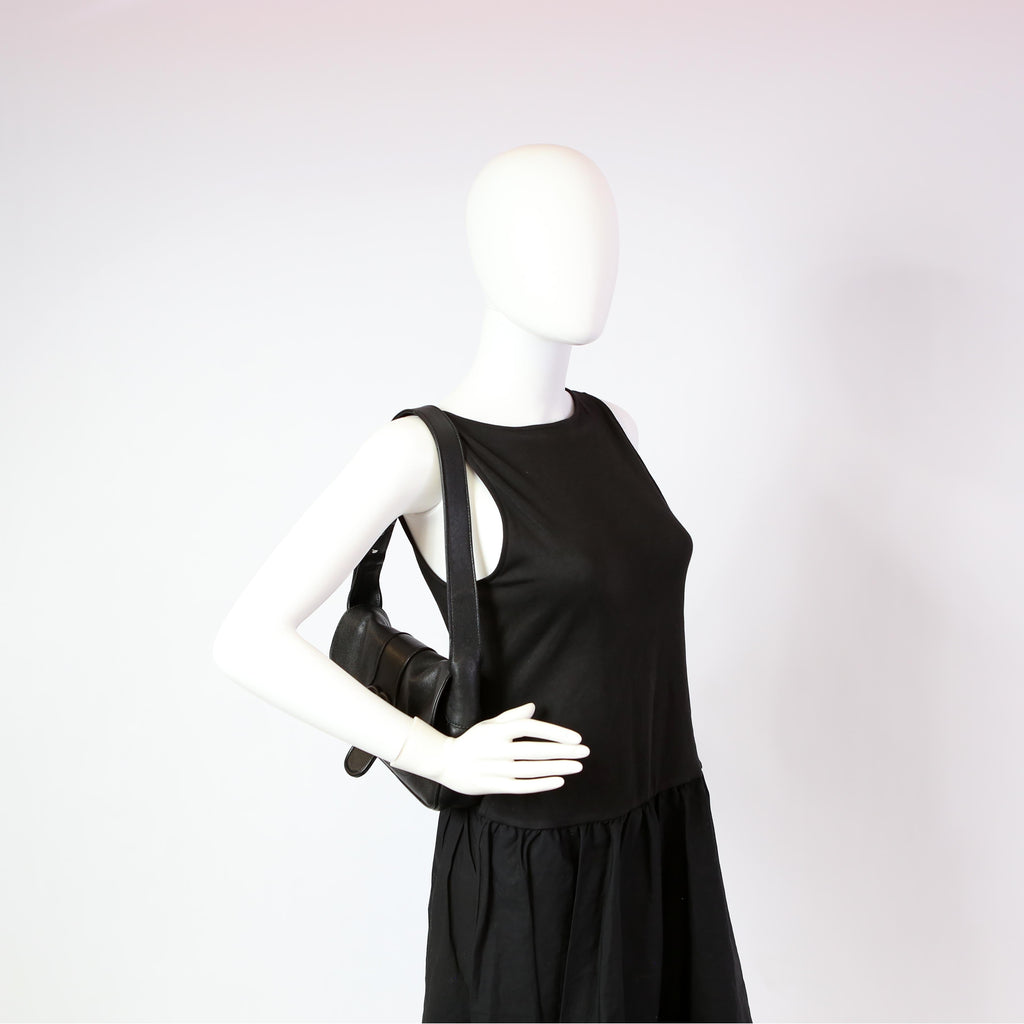 Gucci 767226 Aphrodite Monochrome Small Shoulder Black