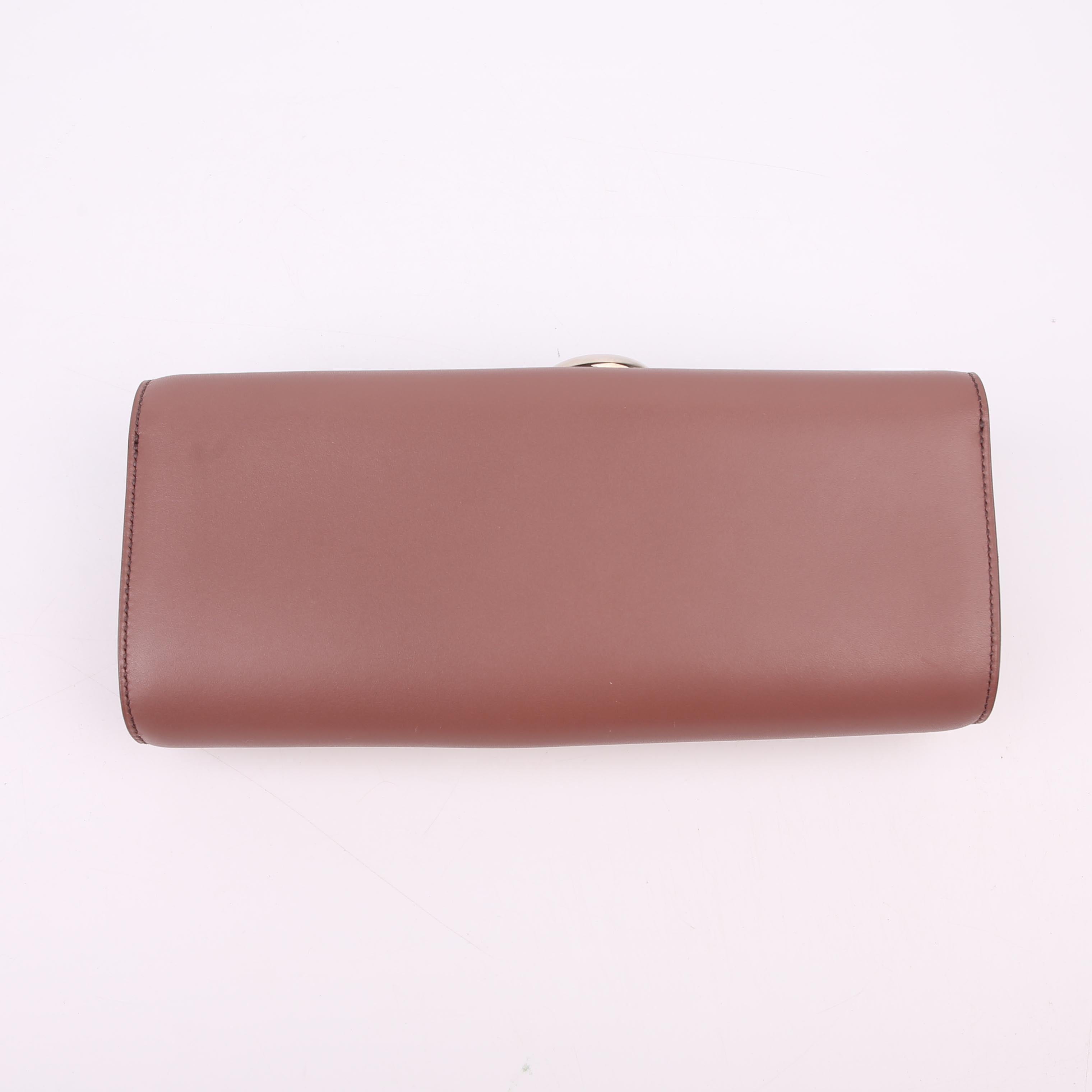 Hermes Egee Clutch Tadelakt Taupe