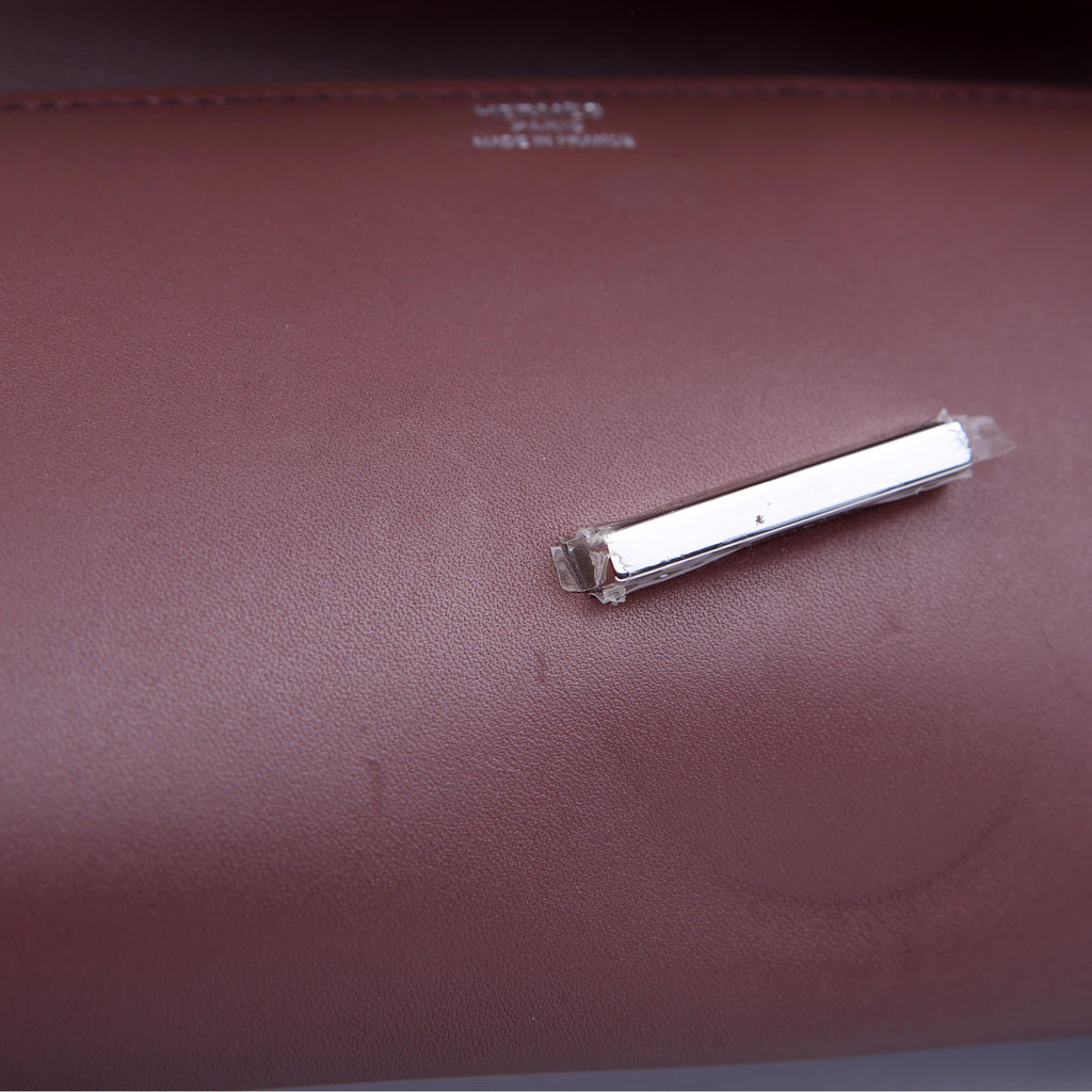 Hermes Egee Clutch Tadelakt Taupe