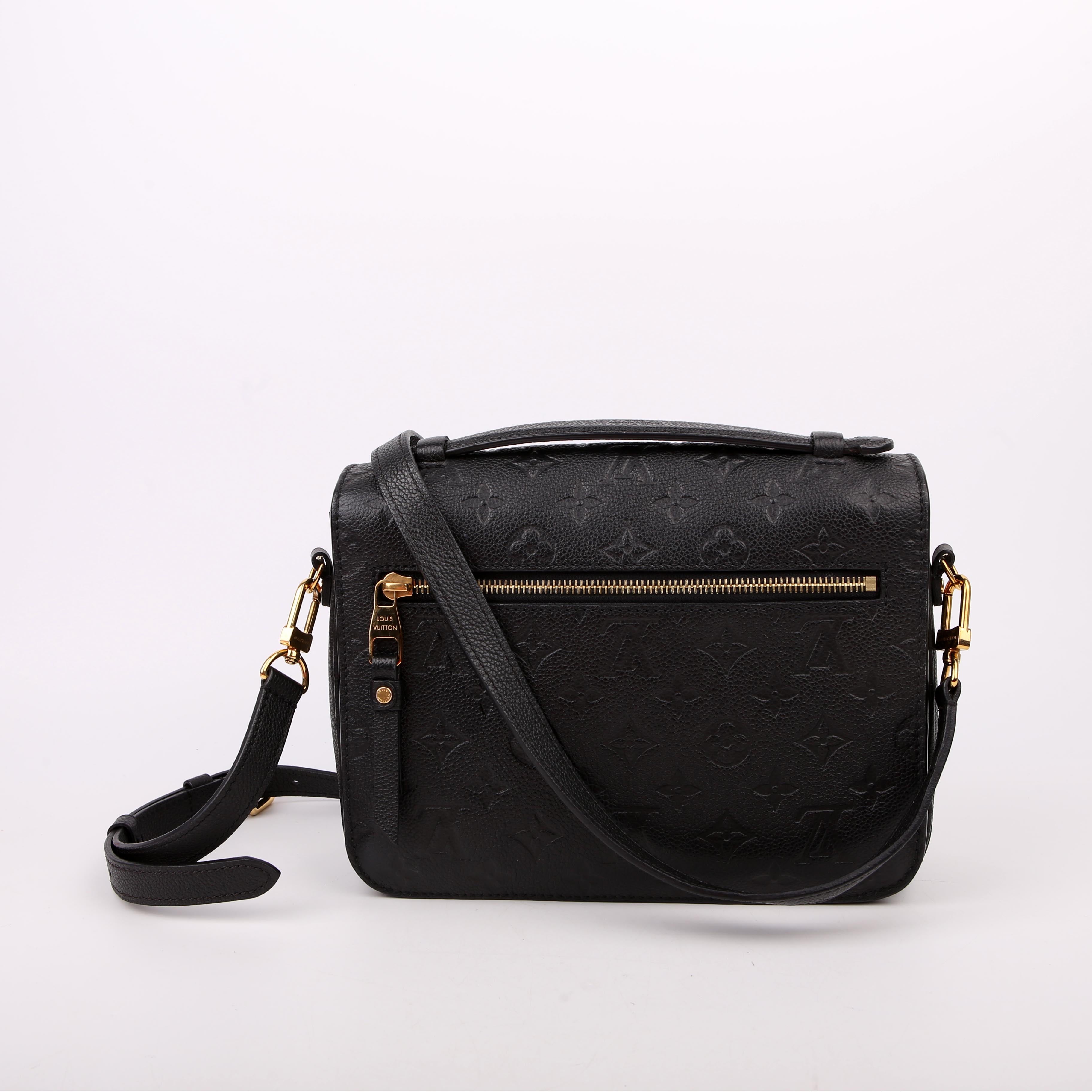 Pochette Metis Empreinte Black