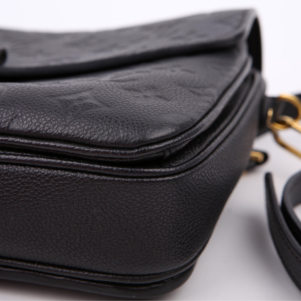 Pochette Metis Empreinte Black