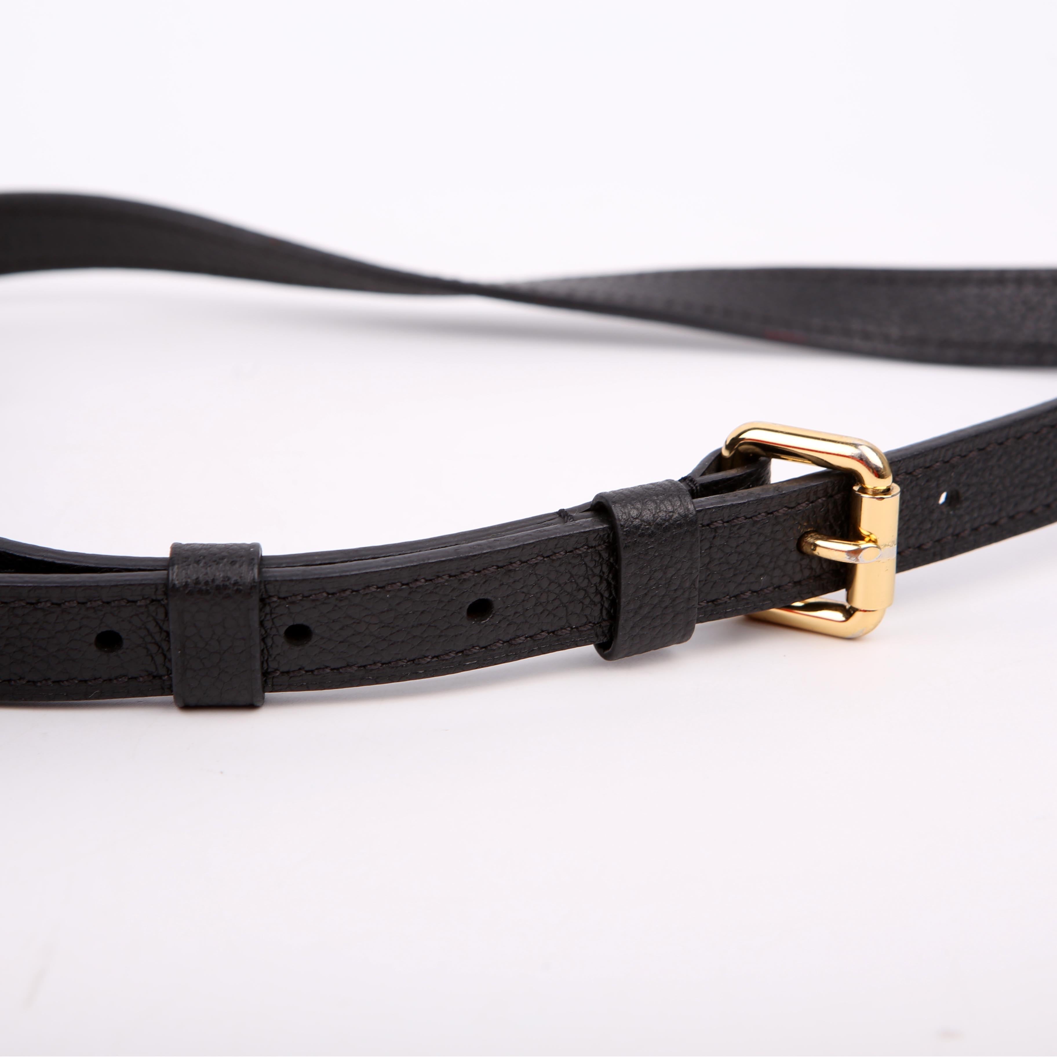 Pochette Metis Empreinte Black