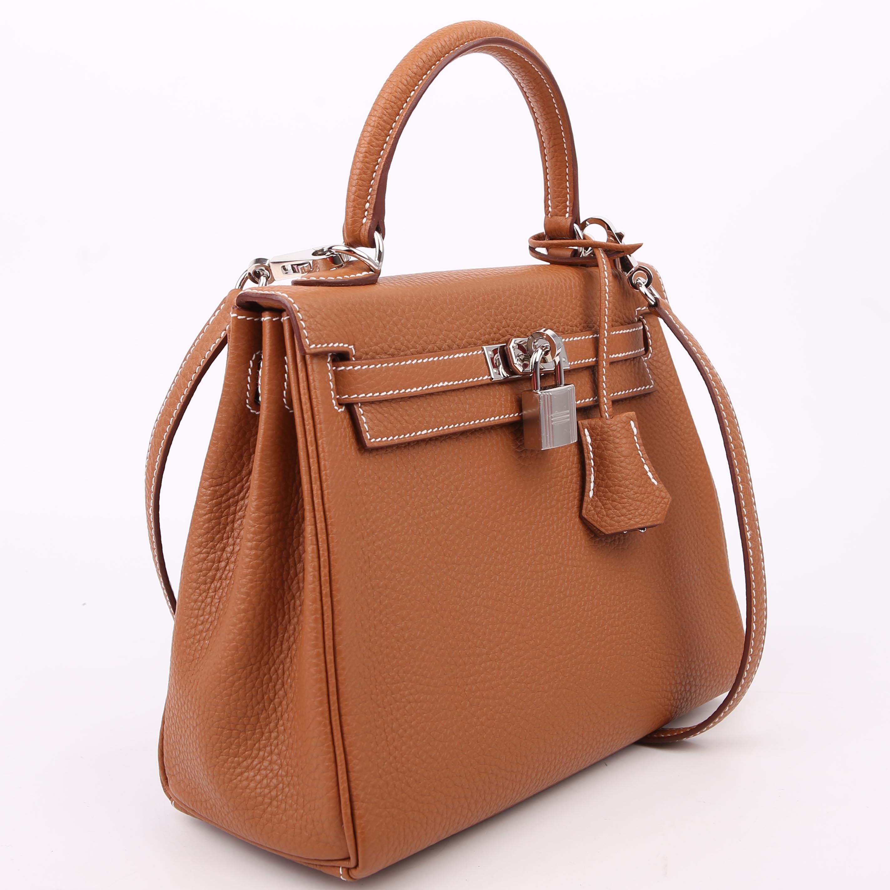 Hermes Kelly Retourne 25 Togo Gold/Palladium 2023
