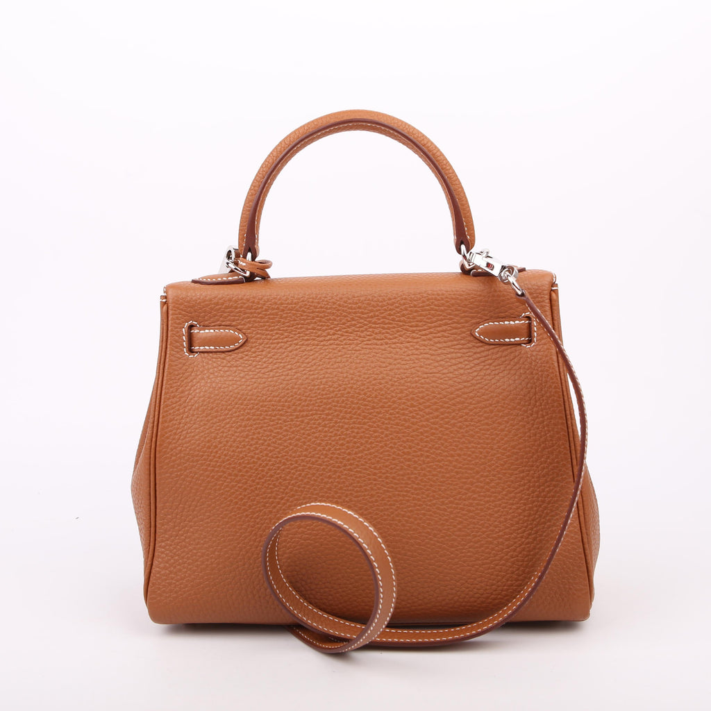 Hermes Kelly Retourne 25 Togo Gold/Palladium 2023