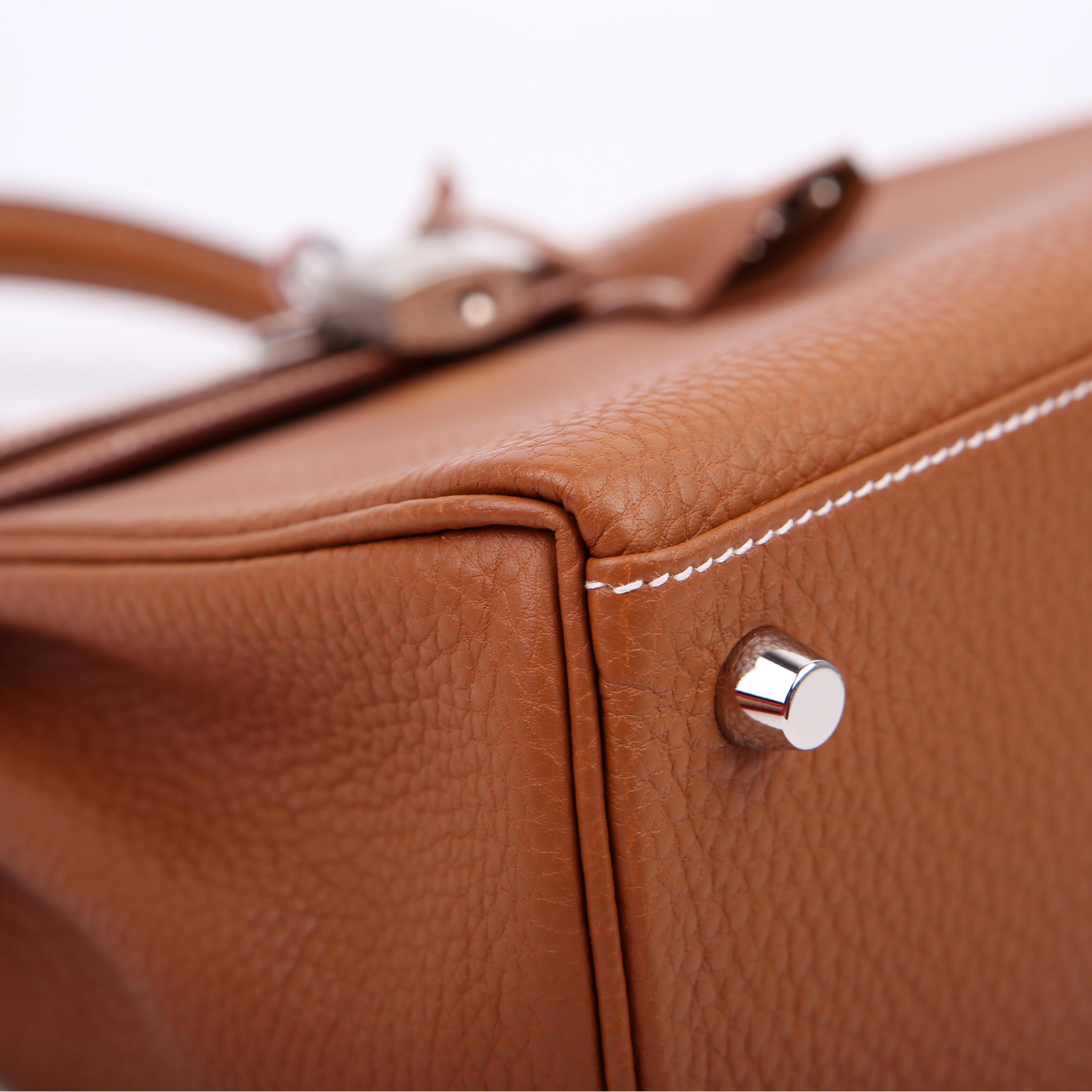 Hermes Kelly Retourne 25 Togo Gold/Palladium 2023