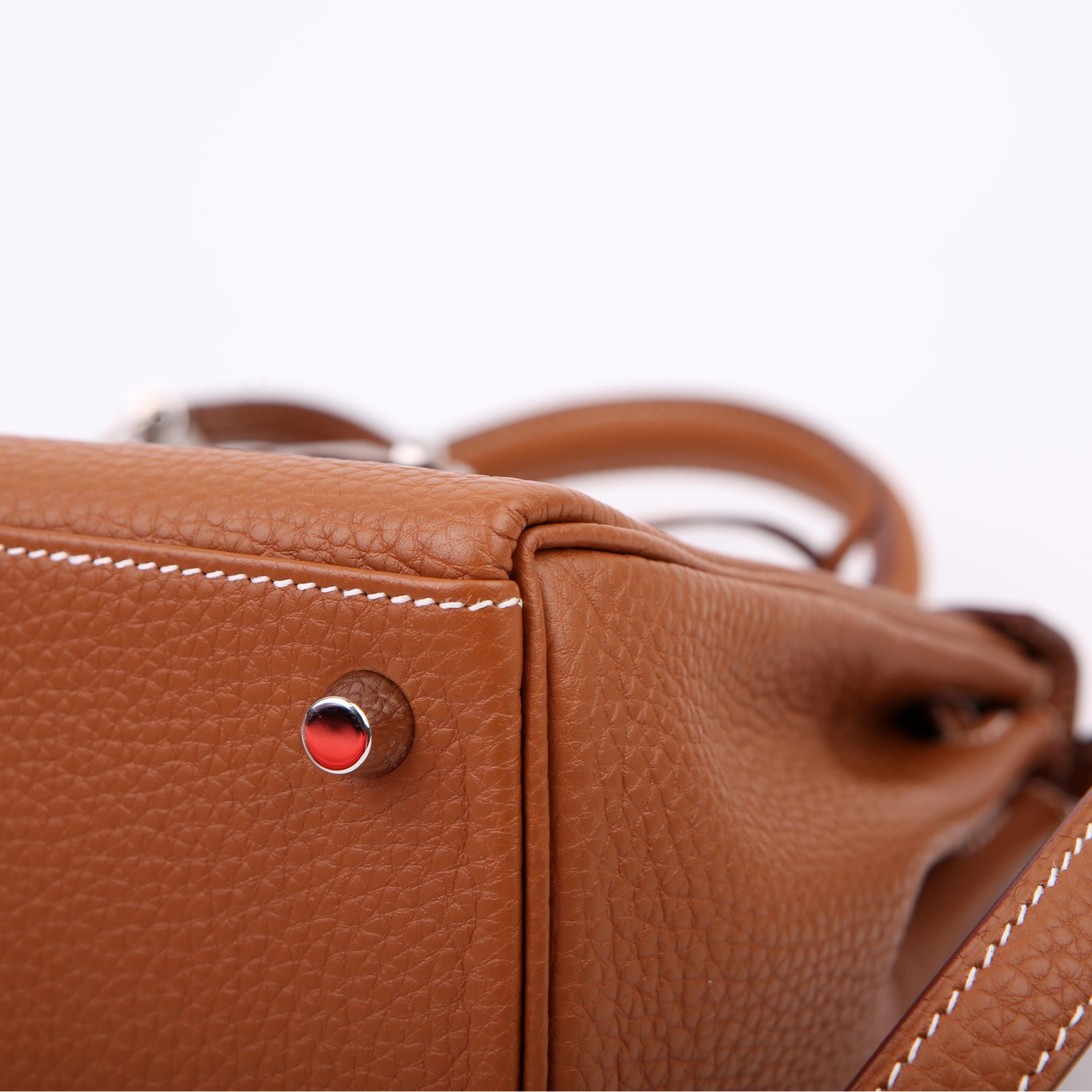 Hermes Kelly Retourne 25 Togo Gold/Palladium 2023