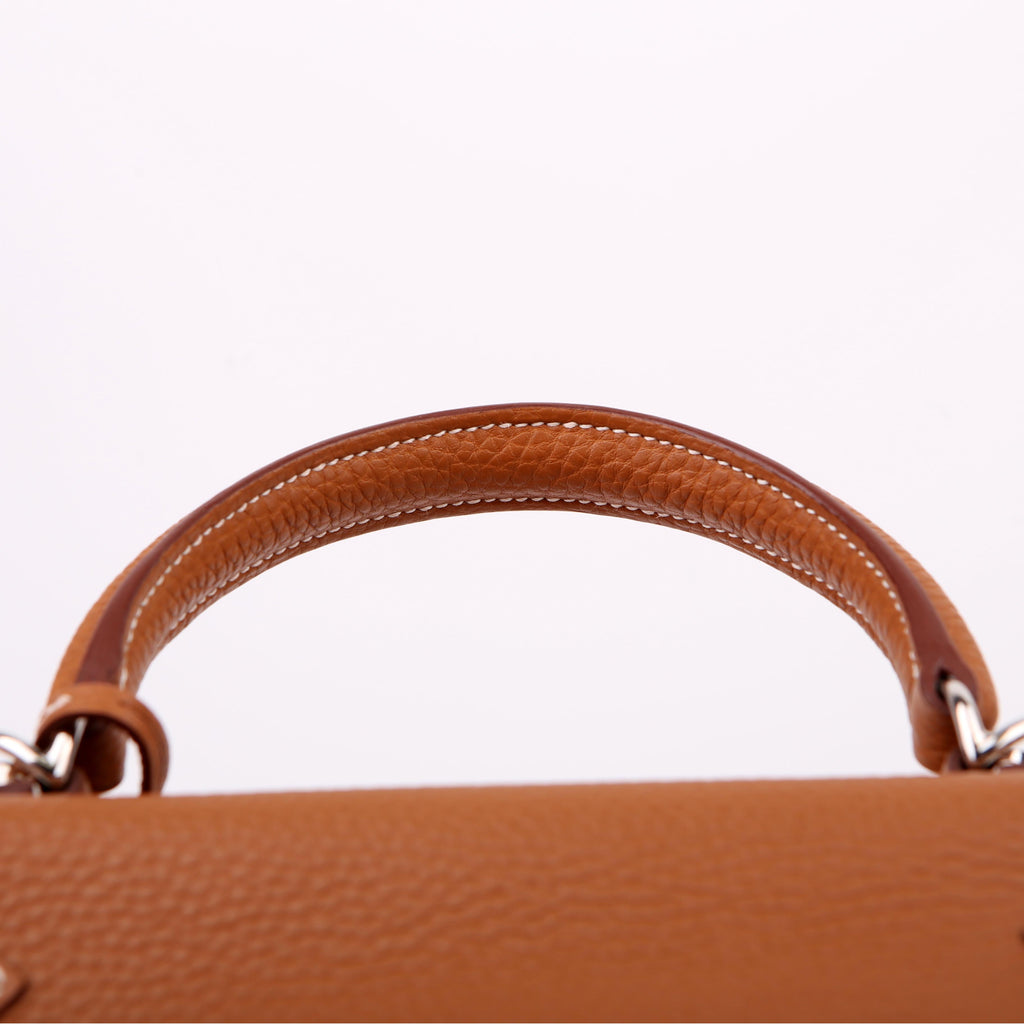 Hermes Kelly Retourne 25 Togo Gold/Palladium 2023