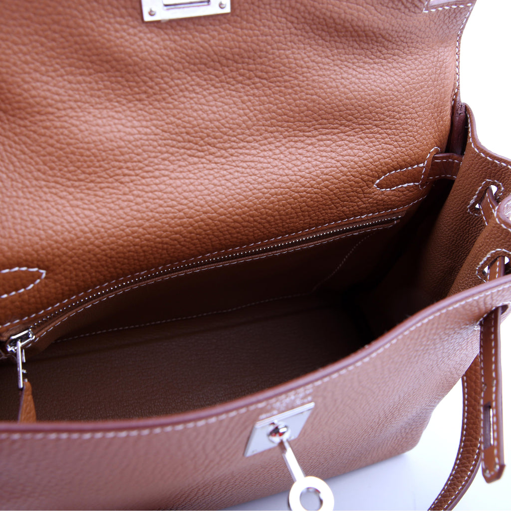 Hermes Kelly Retourne 25 Togo Gold/Palladium 2023