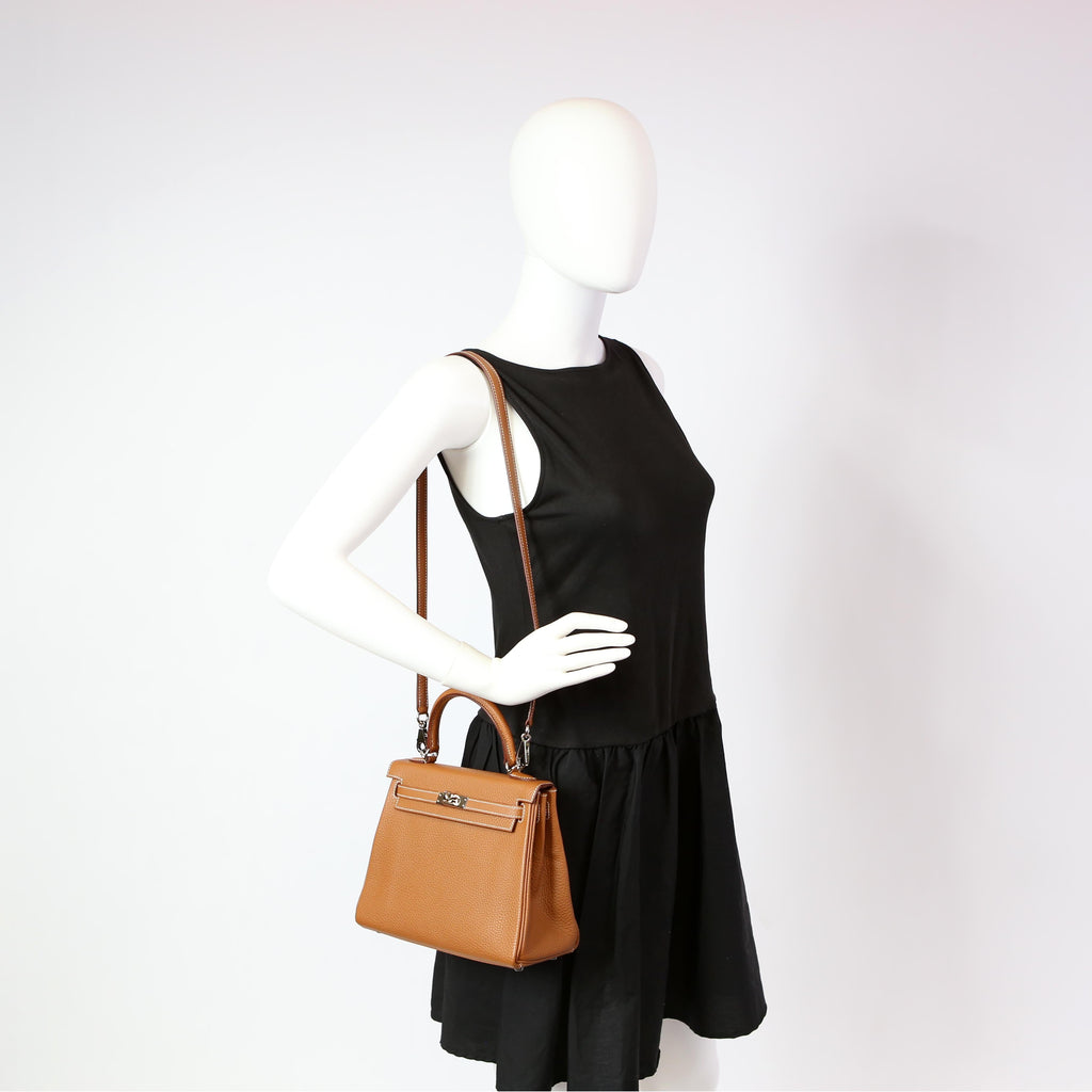 Hermes Kelly Retourne 25 Togo Gold/Palladium 2023