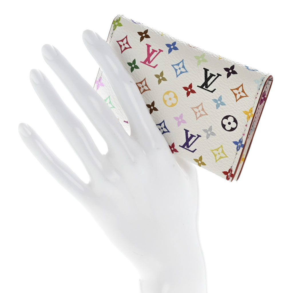 Louis Vuitton LV X TM Monogram Multicolor Slim Card Holder White