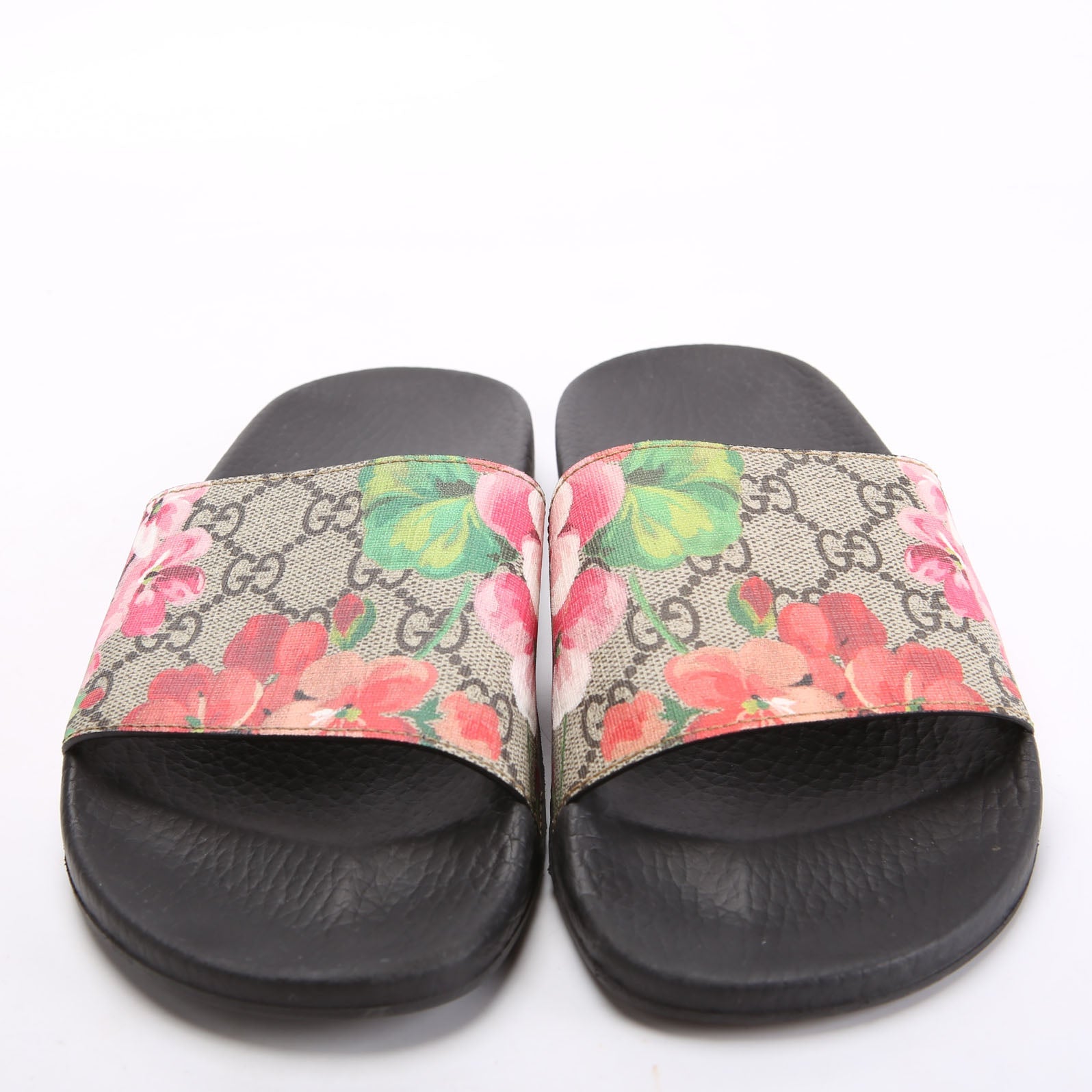 GG Blooms Slides Size 37 Beige/Pink