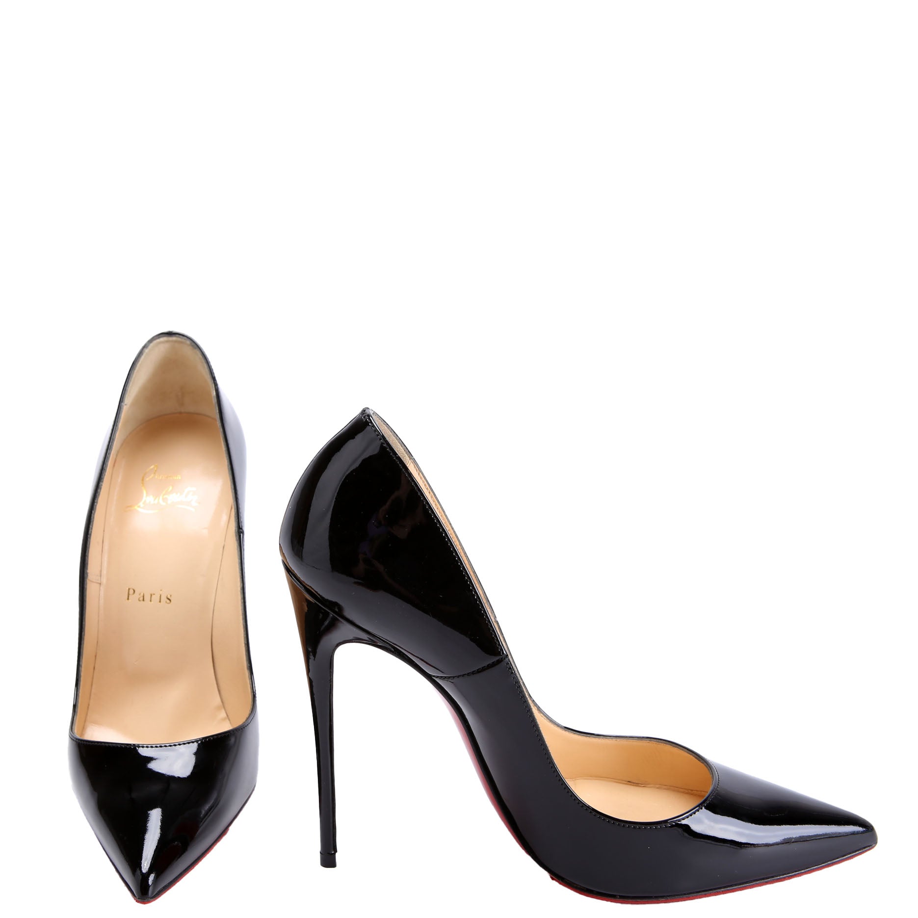 So Kate Patent 120 Pumps Size 38.5 Black