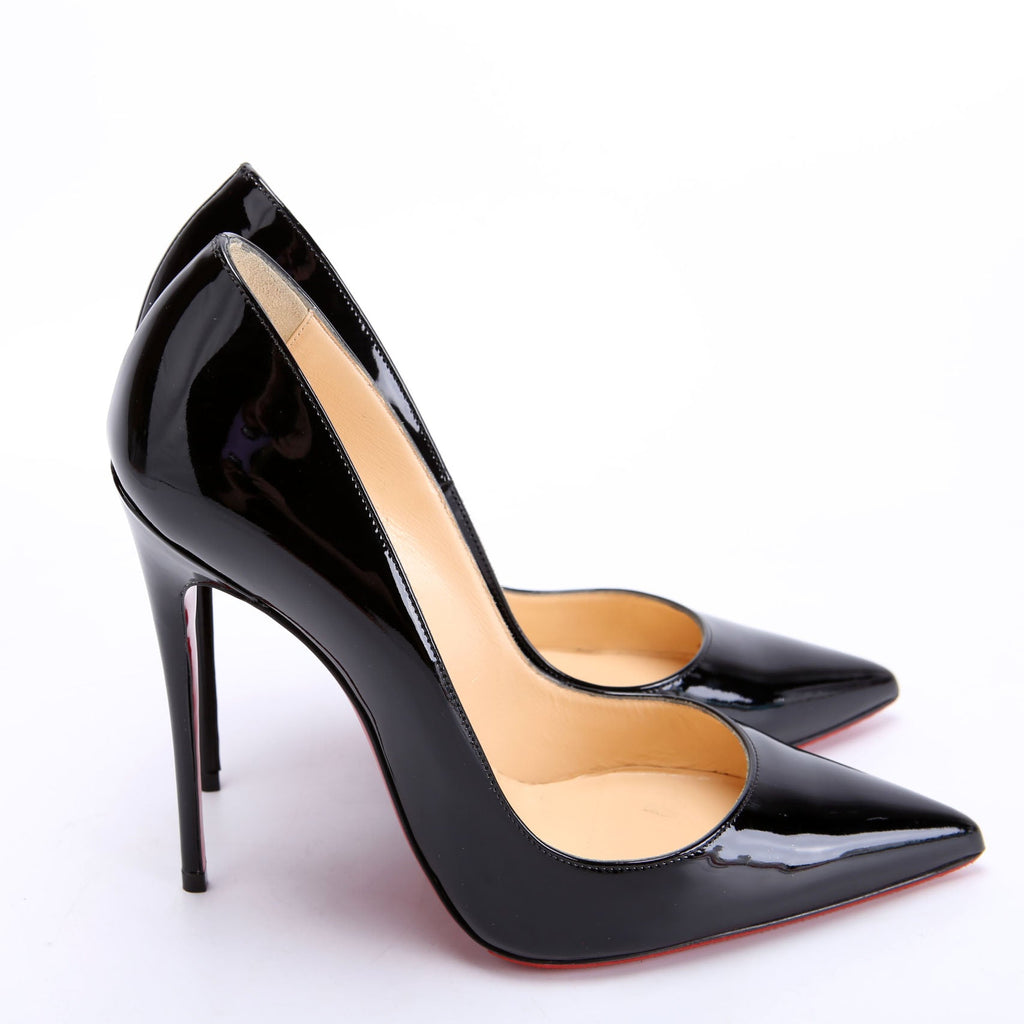 So Kate Patent 120 Pumps Size 38.5 Black