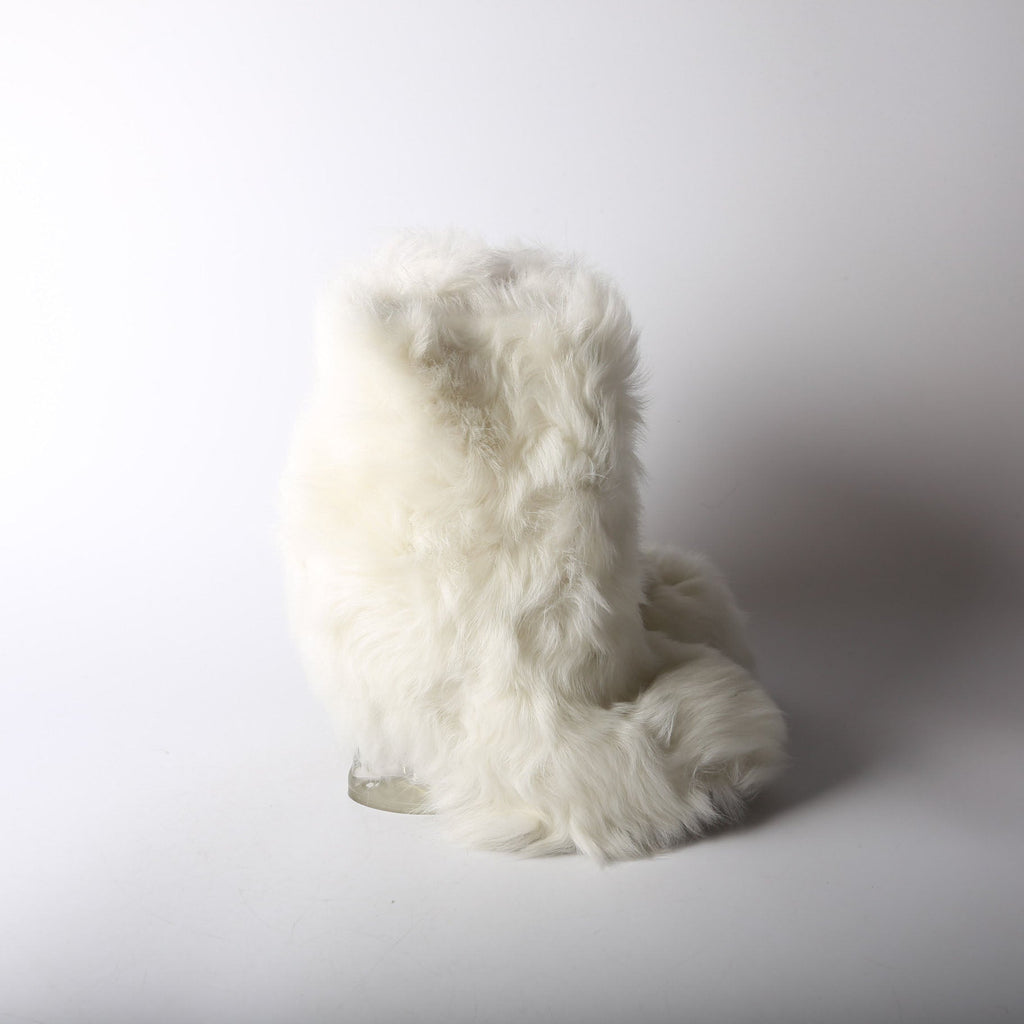 Faux Fur Ice Boots Size 39.5