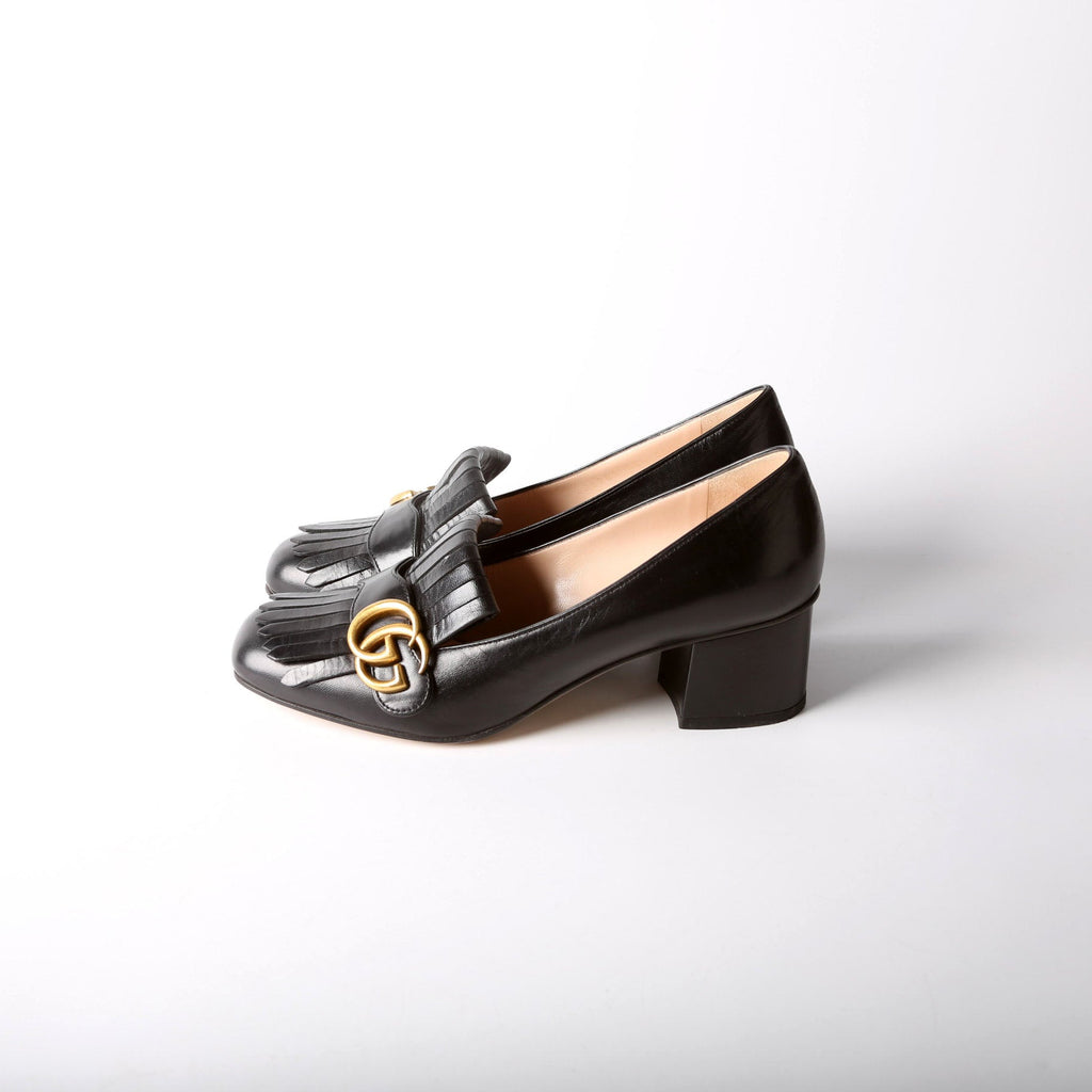 GG Marmont Fringe Loafers Size 38.5