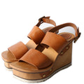 Woody Platform Wedge Size 38 Brown