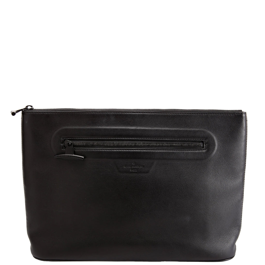 Pochette Cosmo Leather Black