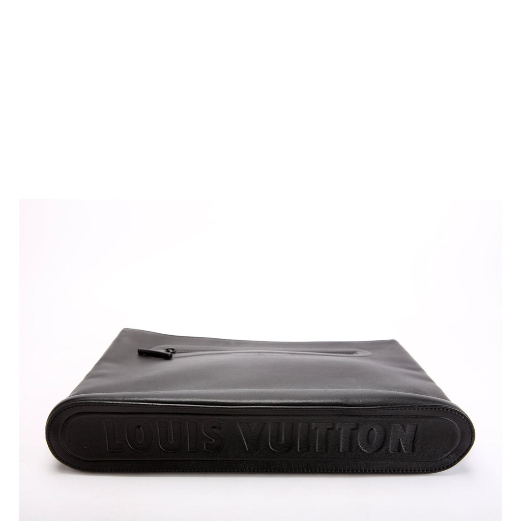 Pochette Cosmo Leather Black