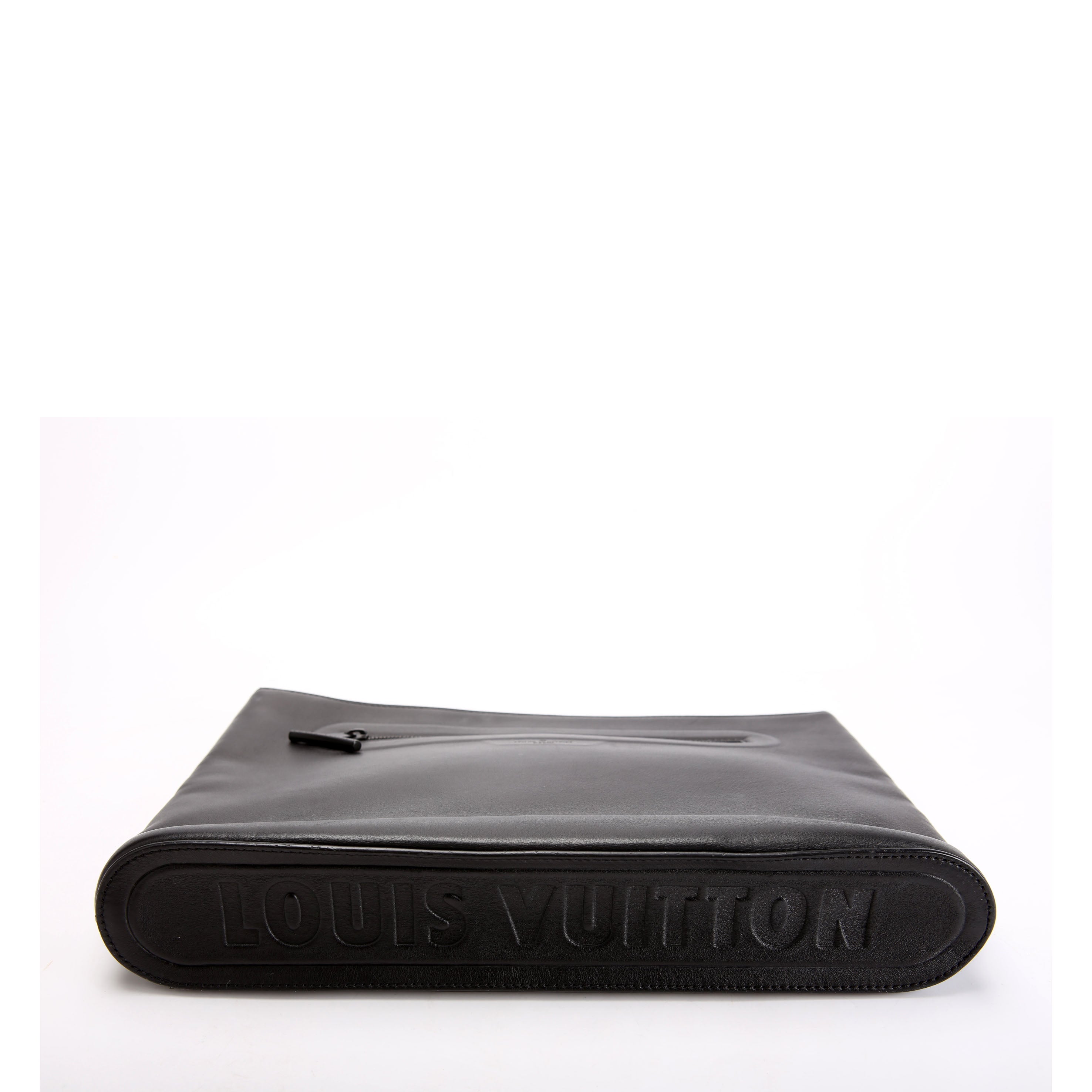 Pochette Cosmo Leather Black