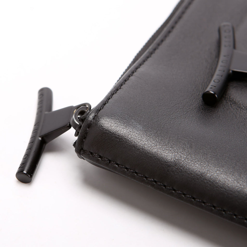 Pochette Cosmo Leather Black