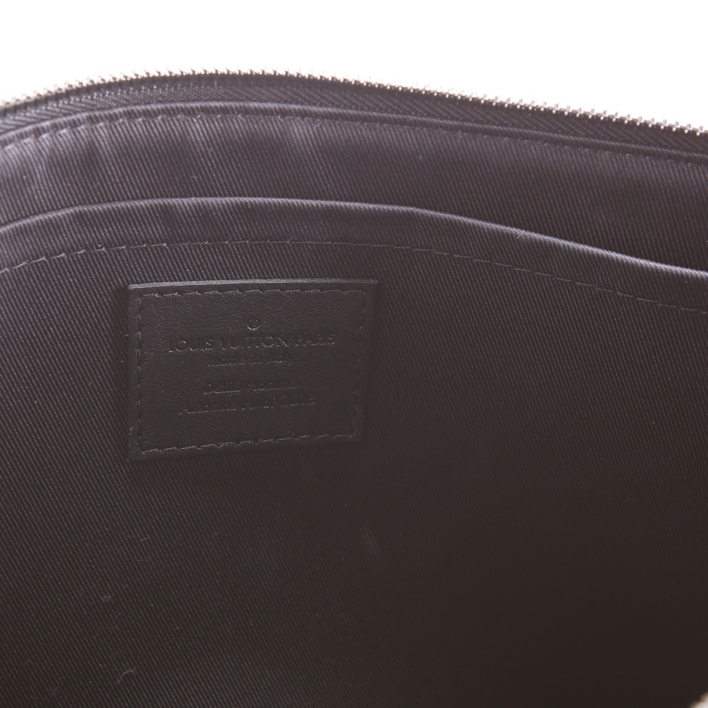 Pochette Cosmo Leather Black