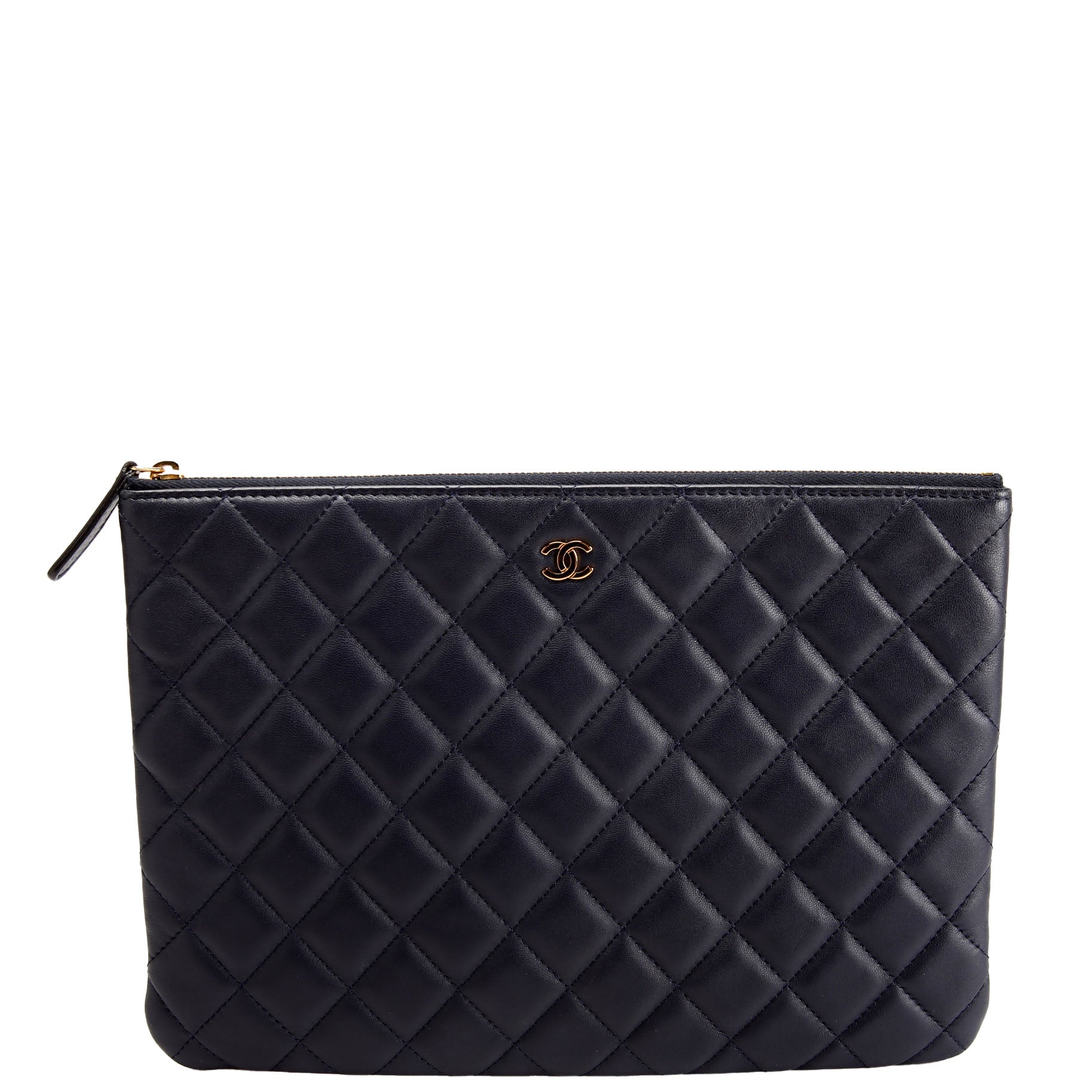 O Case Medium Lambskin Blue