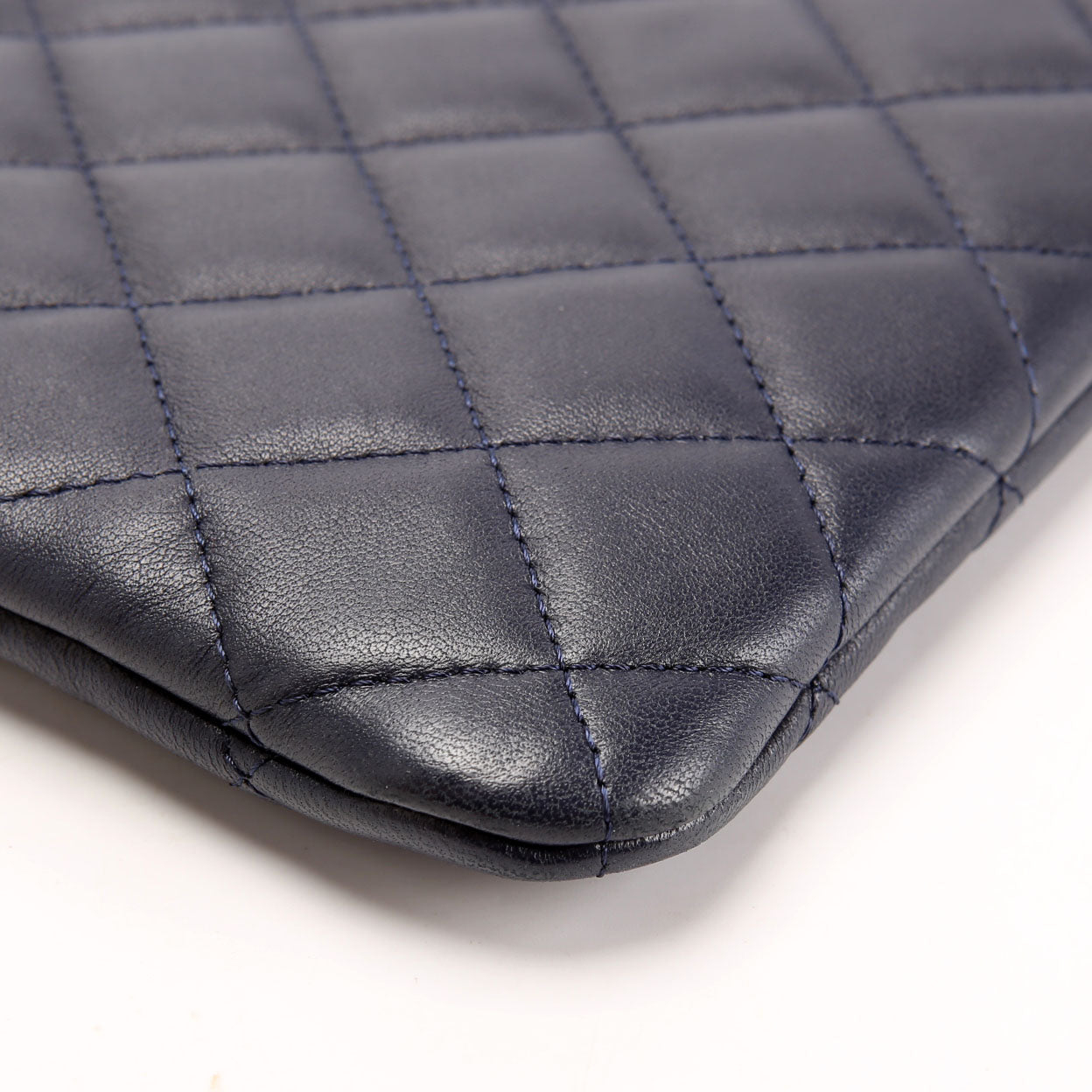 O Case Medium Lambskin Blue