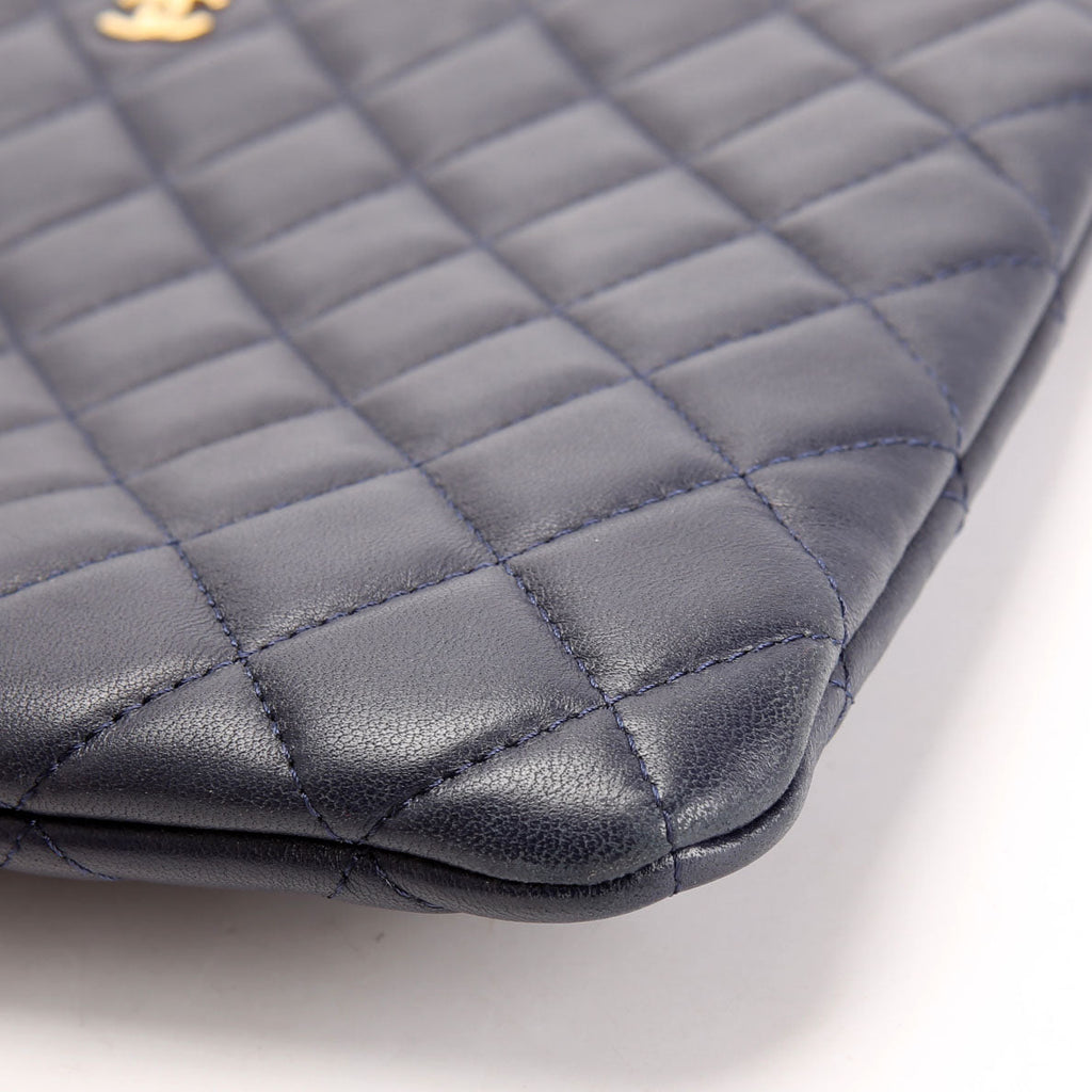 O Case Medium Lambskin Blue