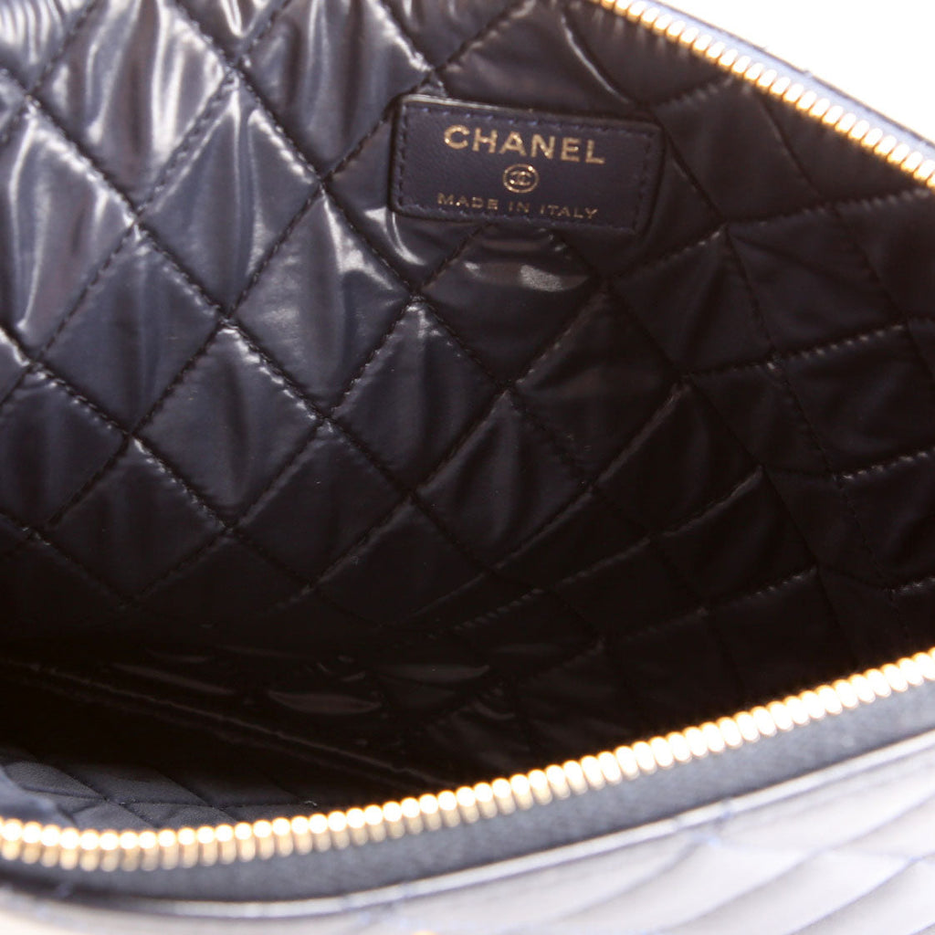 O Case Medium Lambskin Blue