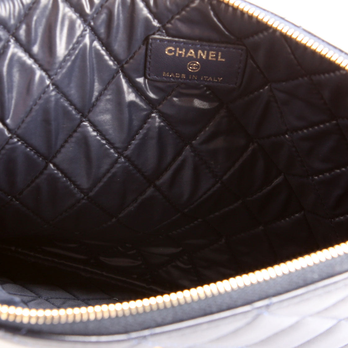O Case Medium Lambskin Blue