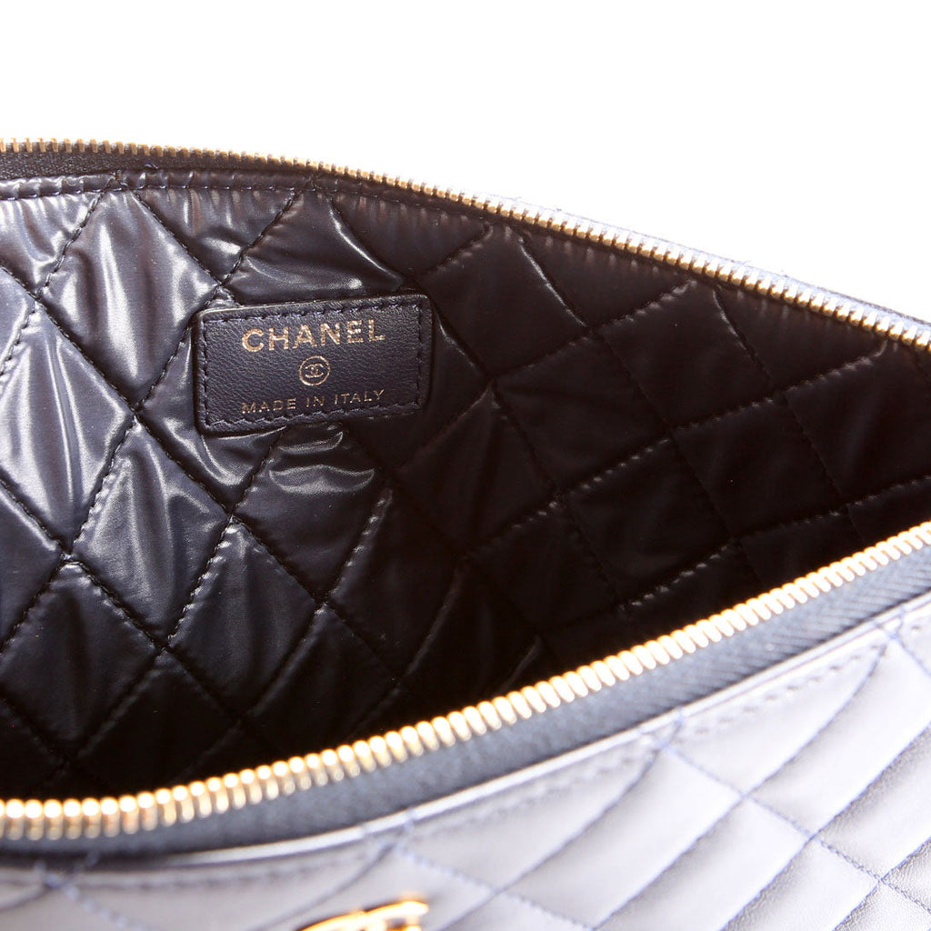 O Case Medium Lambskin Blue