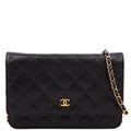 WOC Classic Quilted Caviar 20M Black