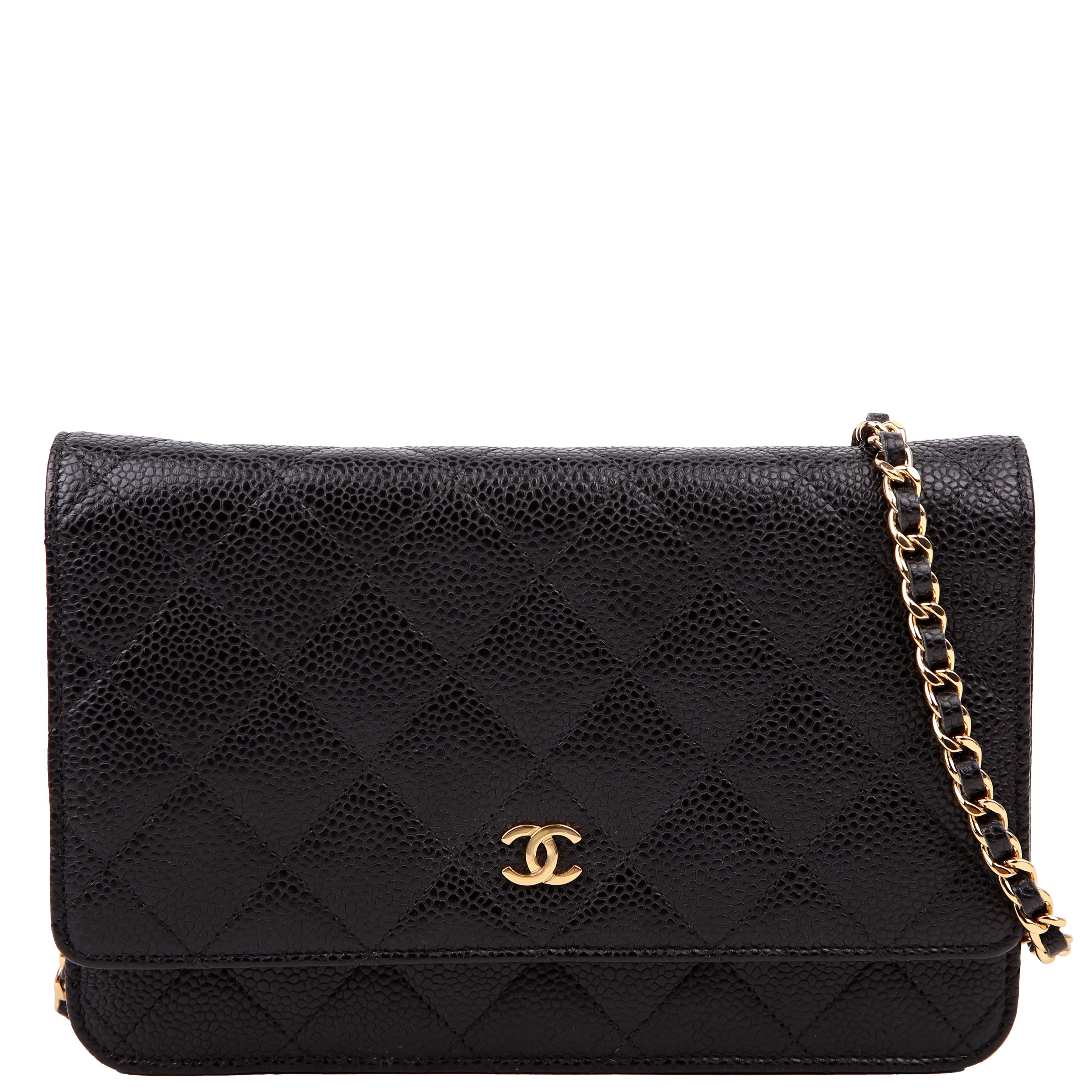 WOC Classic Quilted Caviar 20M Black