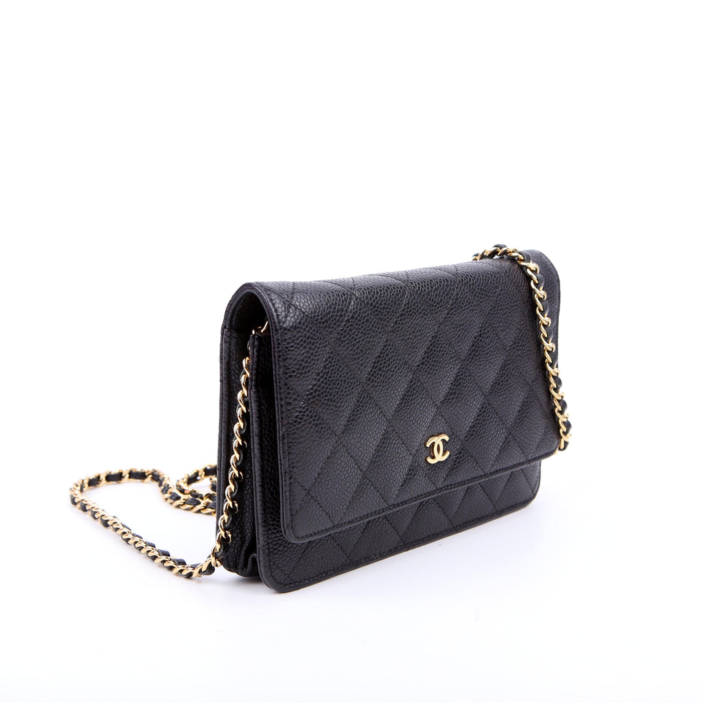 WOC Classic Quilted Caviar 20M Black