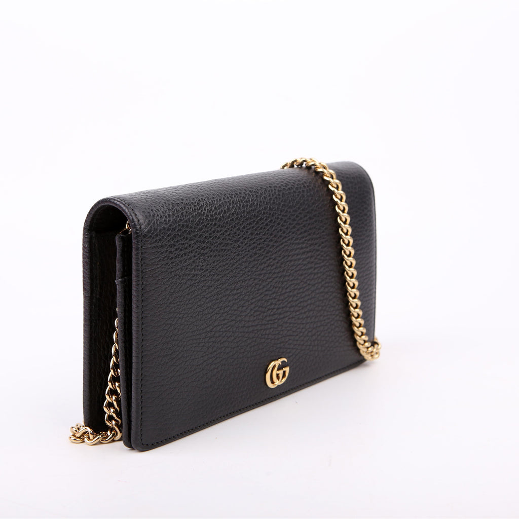 497985 Marmont Mini Chain Bag Black
