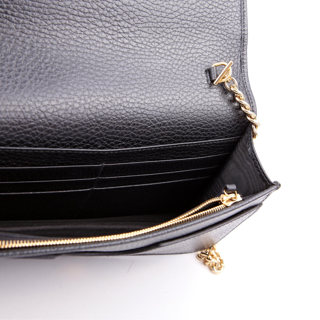 497985 Marmont Mini Chain Bag Black